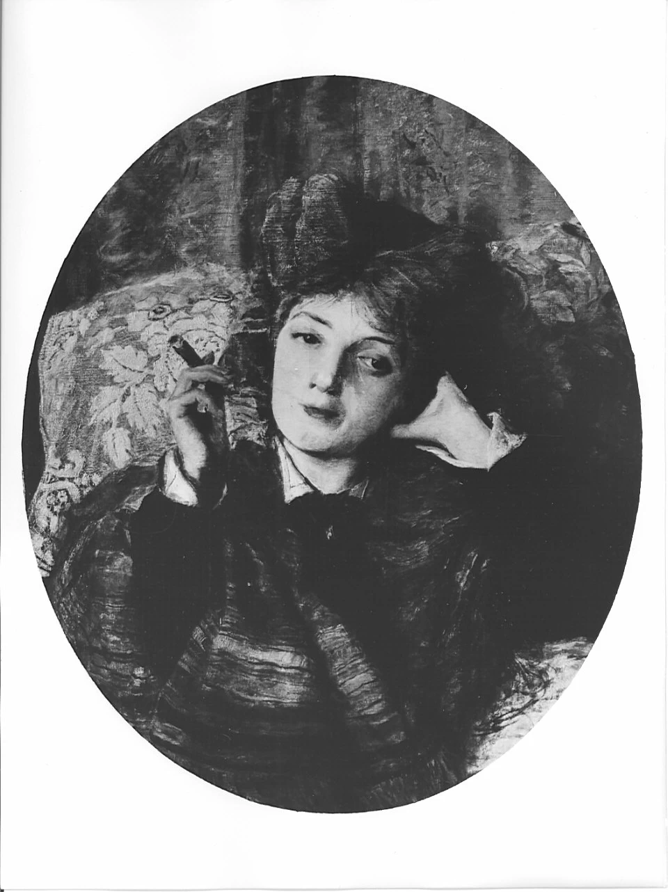 Ritratto di donna con sigaro - Istituti mianesi Martinitt, Milano